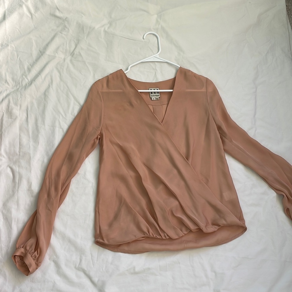 Haute Hippie 100% Silk shirt